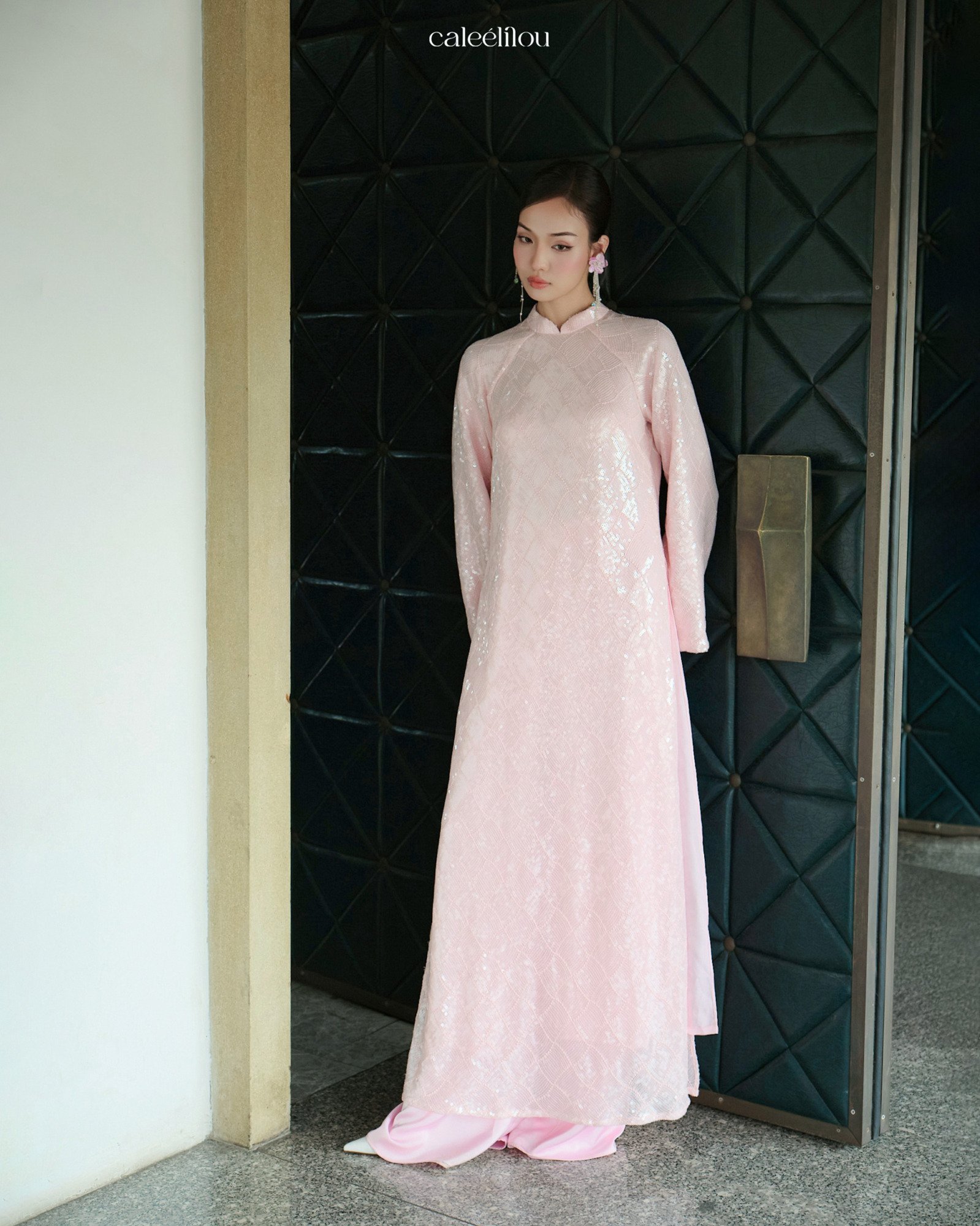 Áo Dài Sa Hồng